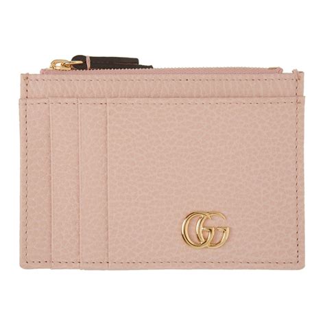 gucci marmont card holder porcelain rose|gucci microguccissima card holder.